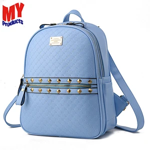 2019 New Product Fashion Trend Women Leather Backpack Bags