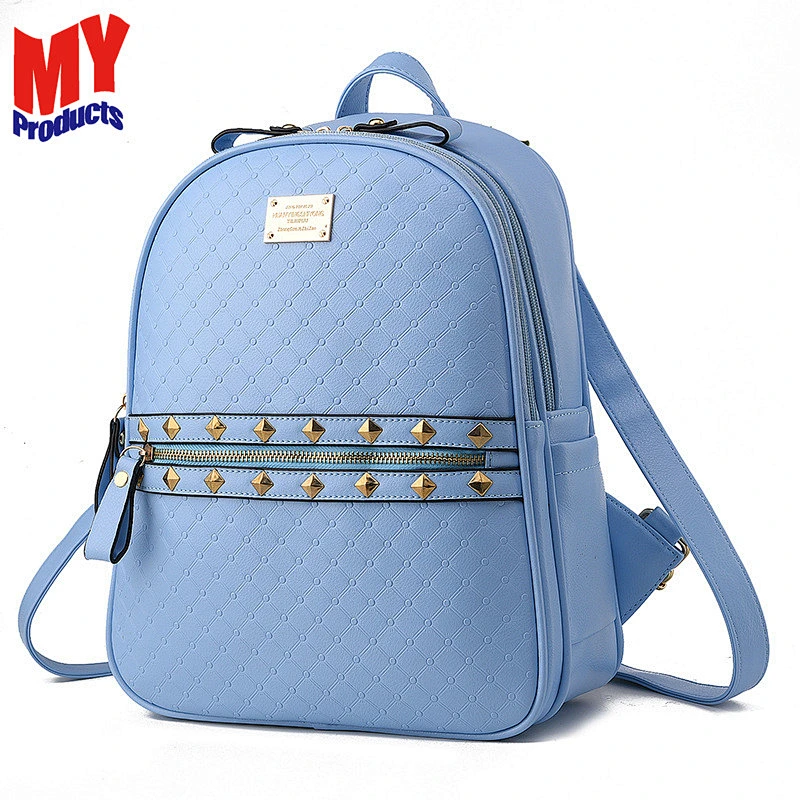 2019 New Product Fashion Trend Women Leather Backpack Bags