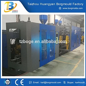 plastic bleach bottle making machine/2L extrusion blow moulding machine