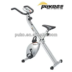 Indoor fitness equipment fashion magnetic folding exercise bike