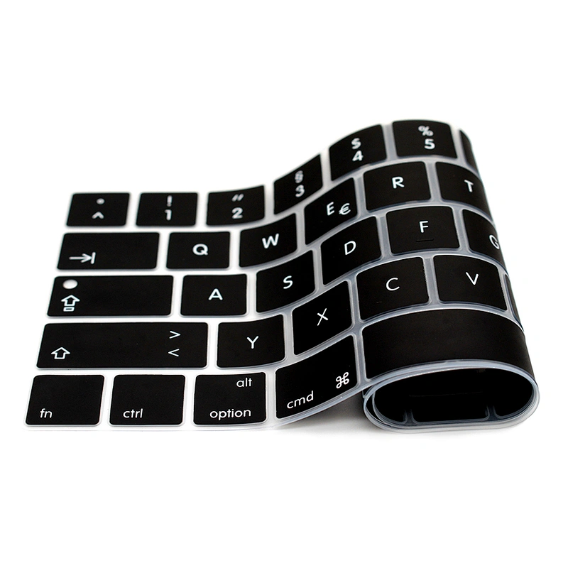 EU/US Version Silicone Keyboard Cover German keyboard protector for Macbook Pro Touch Bar  Keyboard Skin
