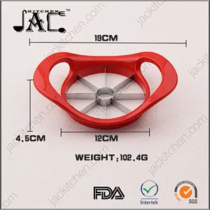 Flexible Stainless Steel Tpr Pp Silicone Rubber Stainless Steel Vegetable Corer