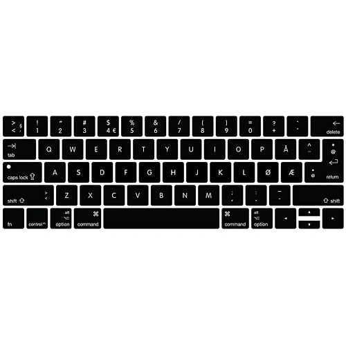 norwegian custom the silicone skin cover laptop skin For macbook pro 13 inch touch bar keyboard skin a1706 a1707