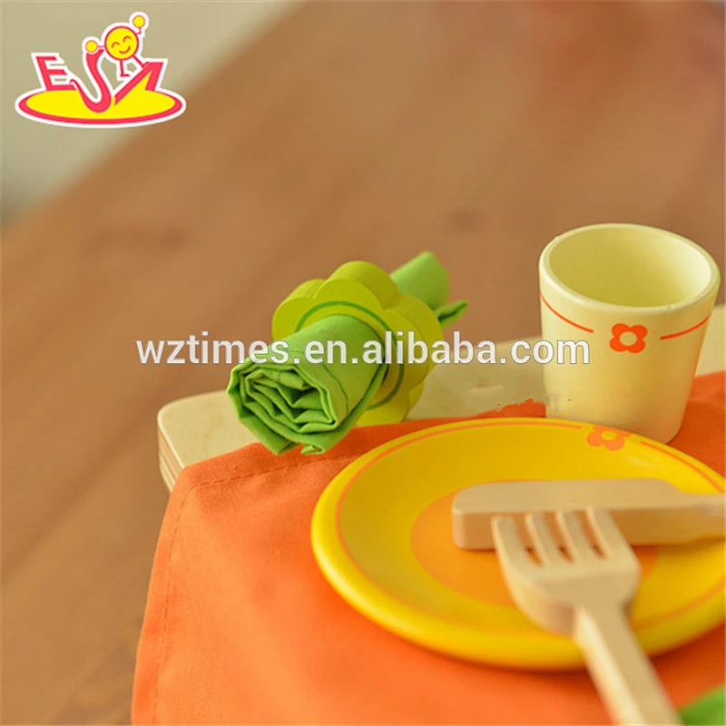 Juguetes de cocina de madera para niños no tóxicos W10B079