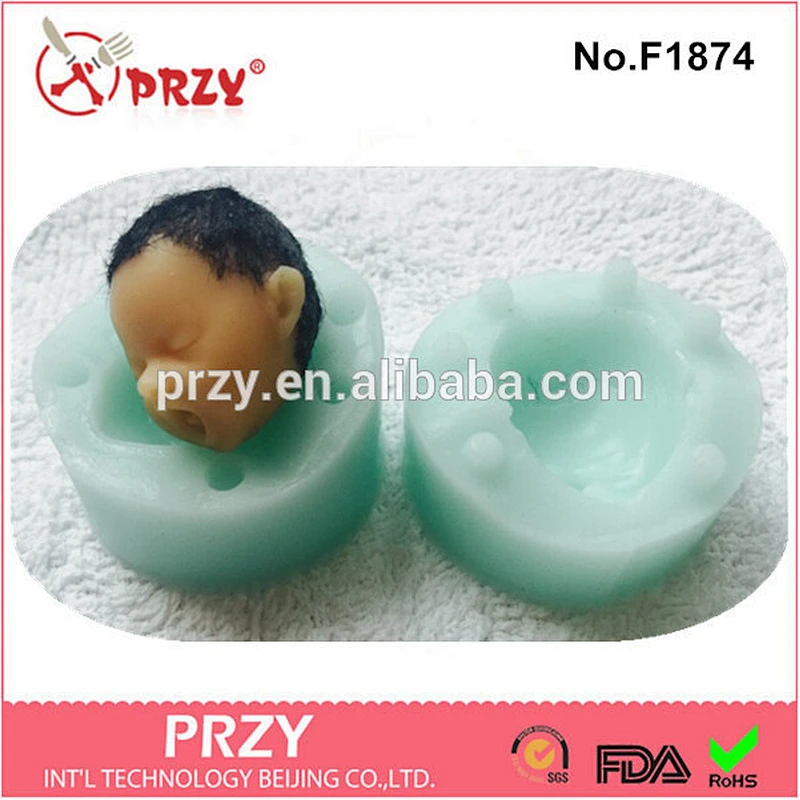 F1874 Silicone Baby Mold for Chocolate, Candy, Baking and More