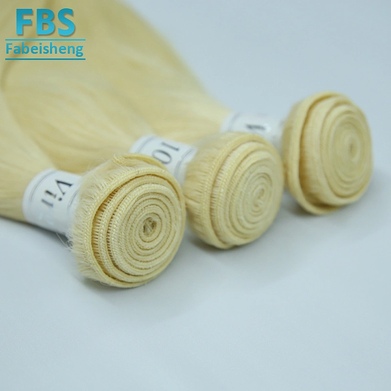Wholesale Top Quality Soft 613 Blonde Straight Hair Weave 100% Virgin Brazilian Human Hair