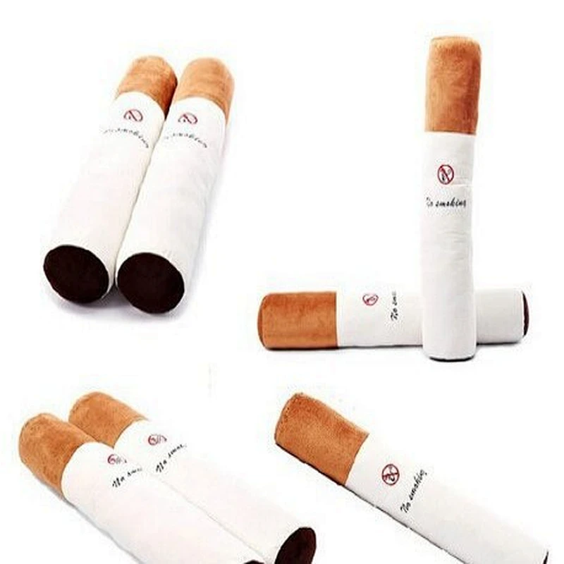 Creative Quitting Cigarettes Lovely Pillow No Smoking Pillow Valentine's Day Gift for Boyfriend