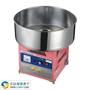 Hot Commercial Manufacturing Automatic Cotton Candy Floss Machine for Sale