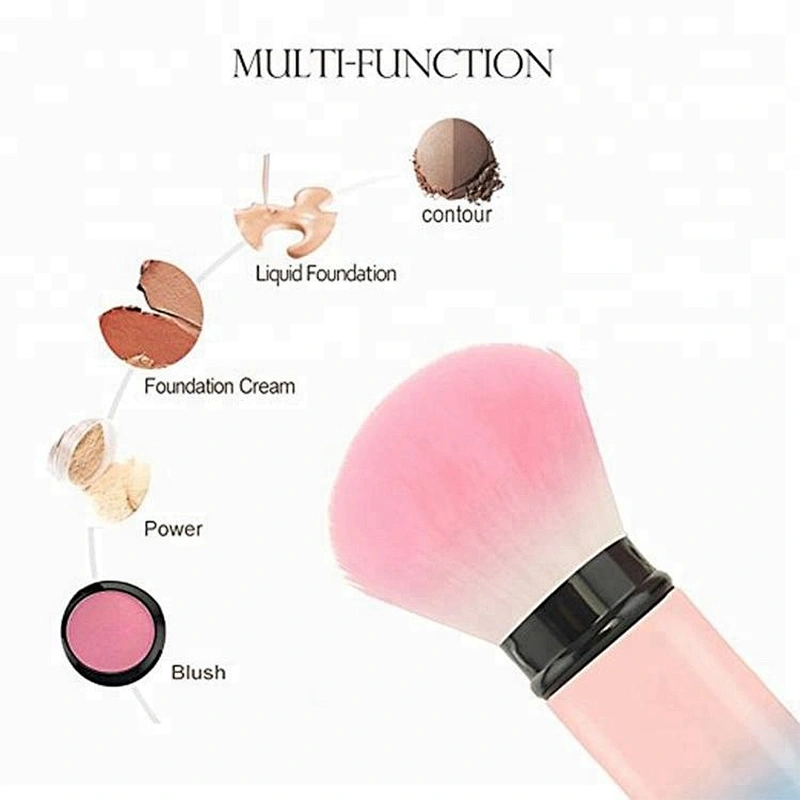 Retractable Makeup foundation Brush Kabuki Brushes Beauty Gift Powder Concealer with Soft Synthetic Bristles