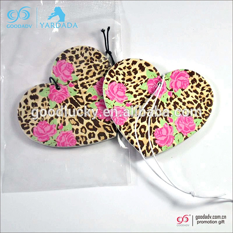 OEM Factory custom cheap hanging car air freshener wholesale /Paper air freshener