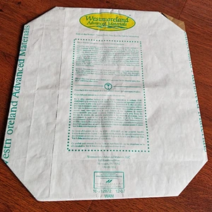 Industrial use kraft paper packaging bag/sacks for chemical,mortar,cement,tile adhesive20kg 25kg