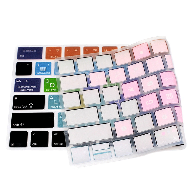 Waterproof Ableton Live Custom shortcuts skin oem hotkeys keyboard covers Silicone Keyboard Protective Film For magic