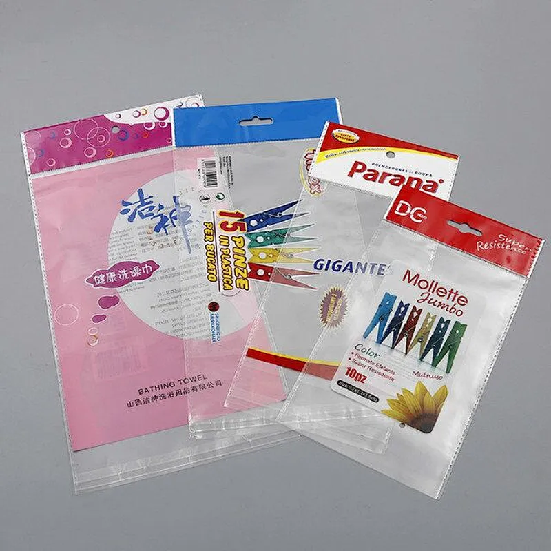 Wholesale various PE white self-sealing bags