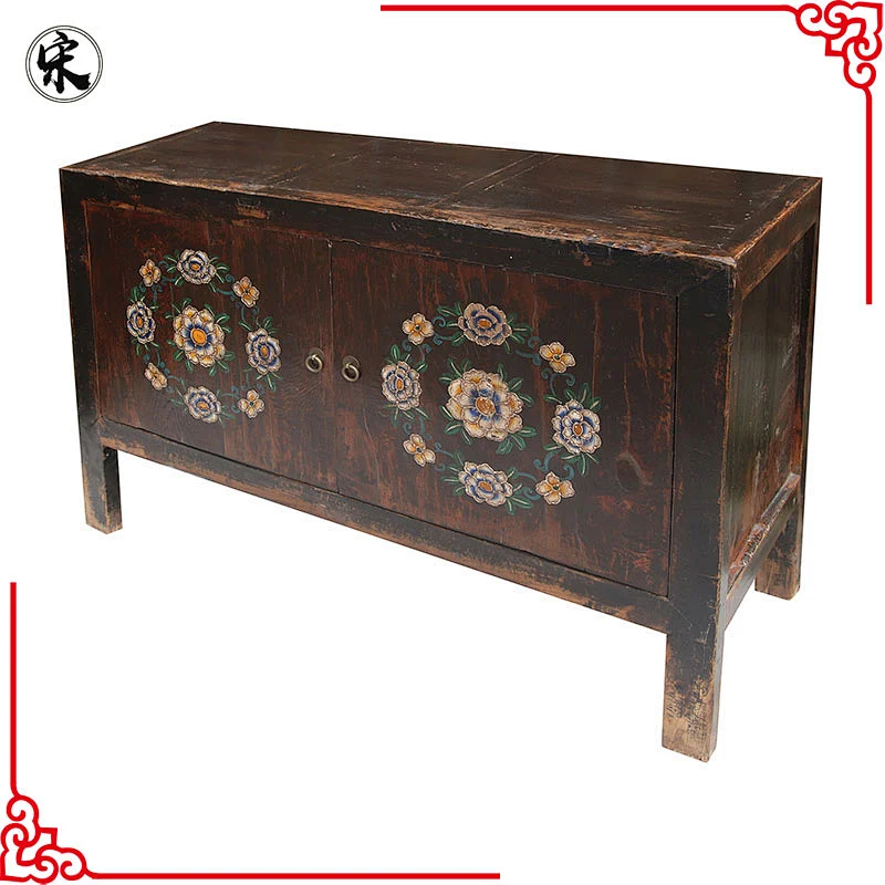 chinese lacquer antique reproduction painted furniture