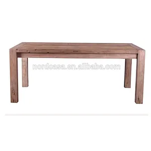 Chinese Long raw rustic dinning table