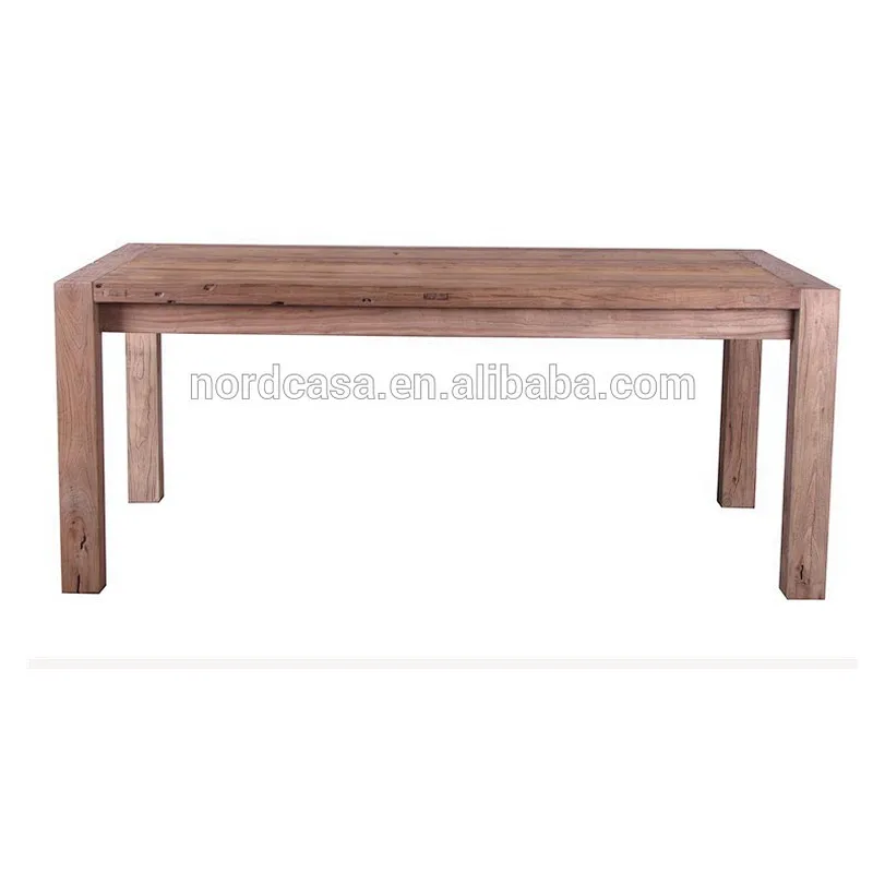 Chinese Long raw rustic dinning table
