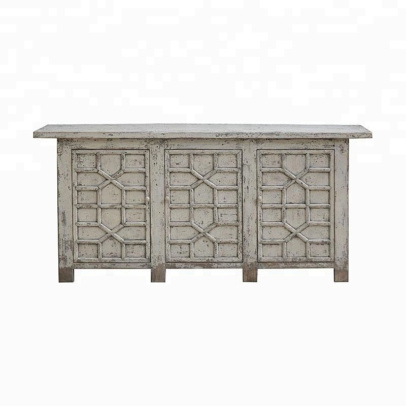 chinese oriental antique rustic hotel lobby sideboard furniture