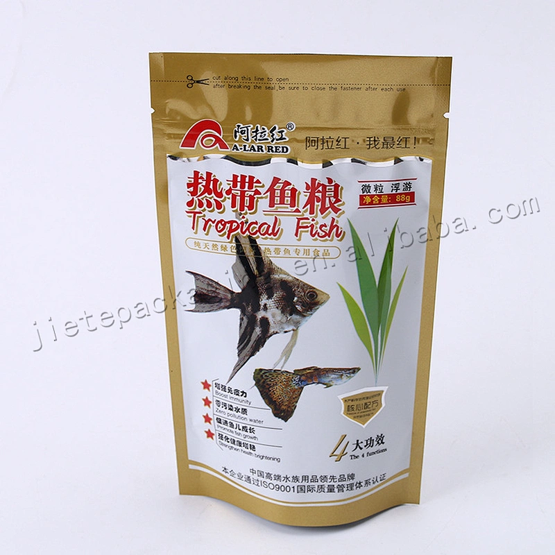 Factory supply 170g vacuum plastic dog feed packaging bag