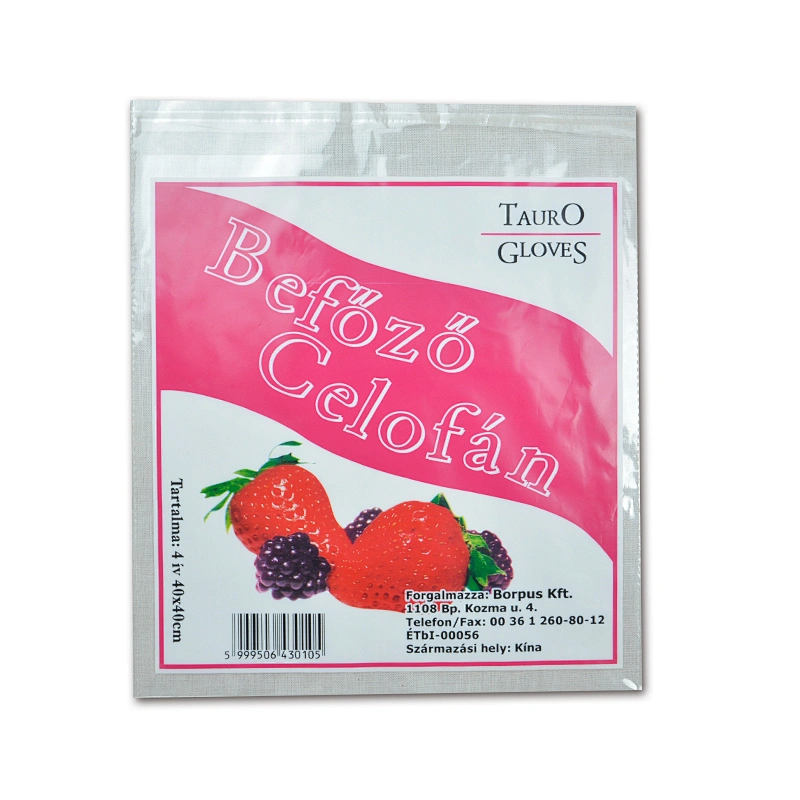 PE Plastic packaging bag for supermarket