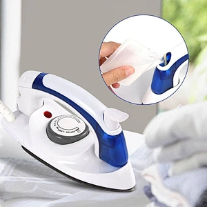 Mini Foldable Folding Compact Handheld Steam Travel Iron Temperature Control