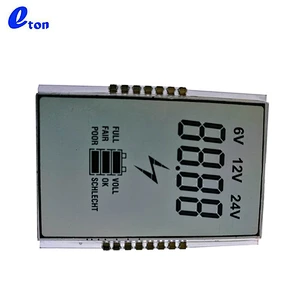 Automobile charger panel monitor digital lcd display board