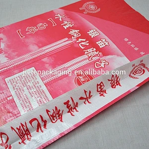 China valve spouts, open top mortar packing machine self-sealing laminated pp woven empty cement sack bag manufacturers