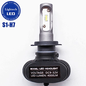 Lightech Car Led Headlight S1 H1 H3 H7 H9 Light Bulb