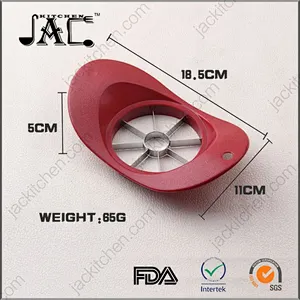 High Quality Flexible Stainless Steel Tpr Pp Silicone Rubber Apple And Cupcake Corer Remover