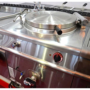 2018 New Design Best Selling Stainless Steel Gas Steam Jacketed Soup Kettle
