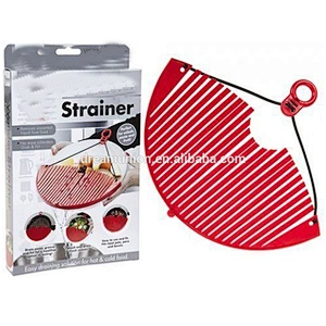 WONDER PLASTIC STRAINER UNIVERSAL FIT KITCHEN SINK BASKET POTPAN COLANDER SIEVE WATER FILTER DURABLE