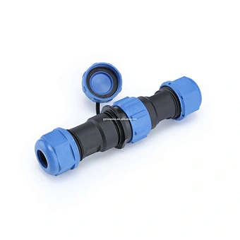 2pin to 9pin Welded male Aviation connector bulkhead waterproof connector