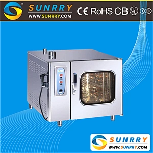 Commercial Steam Oven Professional Industrial Steam Oven 6 Trays Combi Steam oven (SY-CV6C SUNRRY)