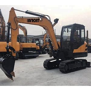 Hot sale China 60hp crawler excavator 6.5 ton YFE65