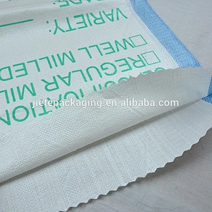 China white pp woven bag for packaging sugar 50kg 100kg