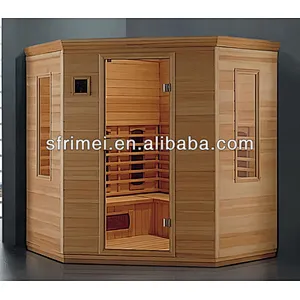 Hot Selling Luxury Home Freestanding Dry Wooden Sauna Room Extra Large