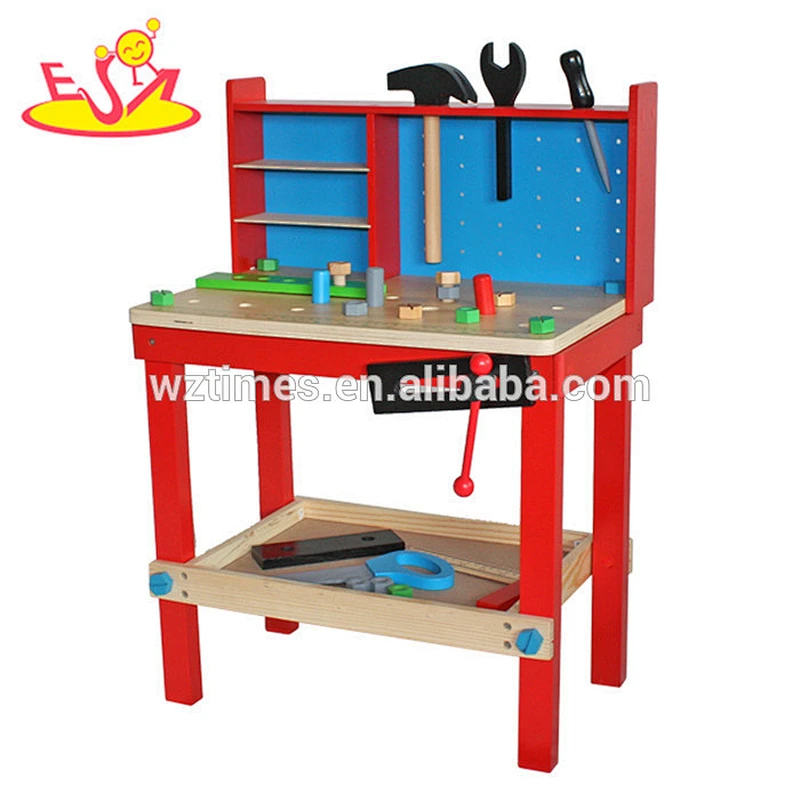 hottest sale kids wooden tool play set for wholesale W03D044