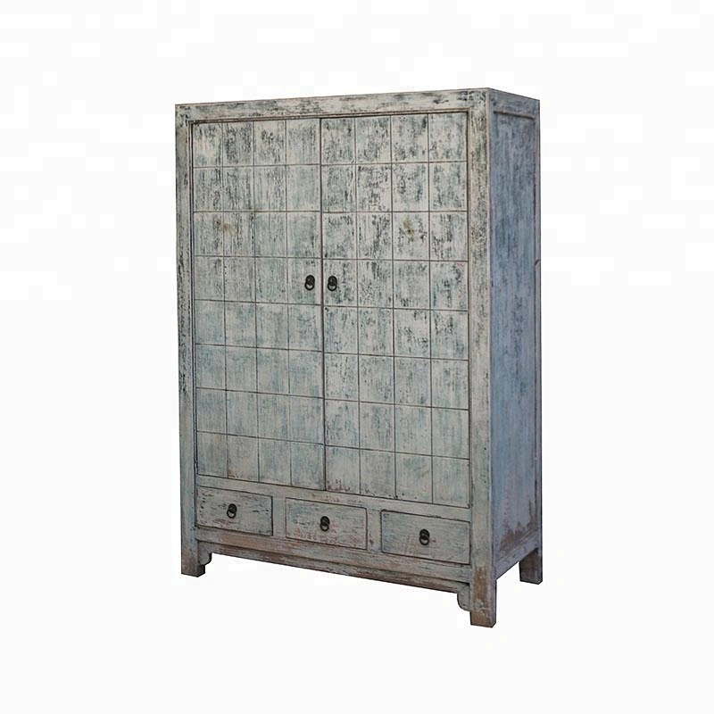 wholesale chinese antique reproduction distressed buffet storage furniture