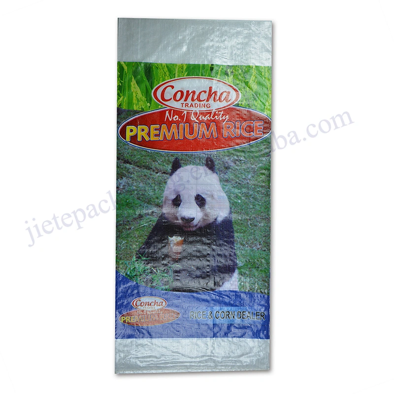 Factory sale customized new design 25kg rice packaging bag