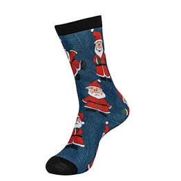 High Technique Printing Crew Sock Christmas Style Women Fashion Sock