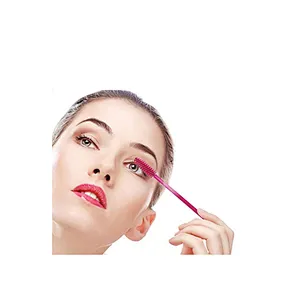 100PCS Disposable Wand Applicator Extension Retractable Eyelash Brush