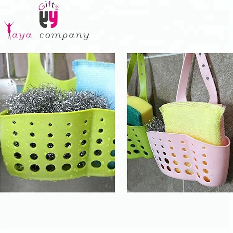 BPA Free Storage Sink Basket Silicone Kitchen Sponge Holder