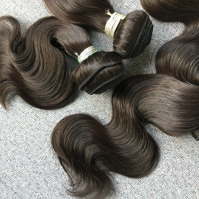 Factory price wholesale body wave cuticle aligned remy hair unprocessed brazilian hair extension