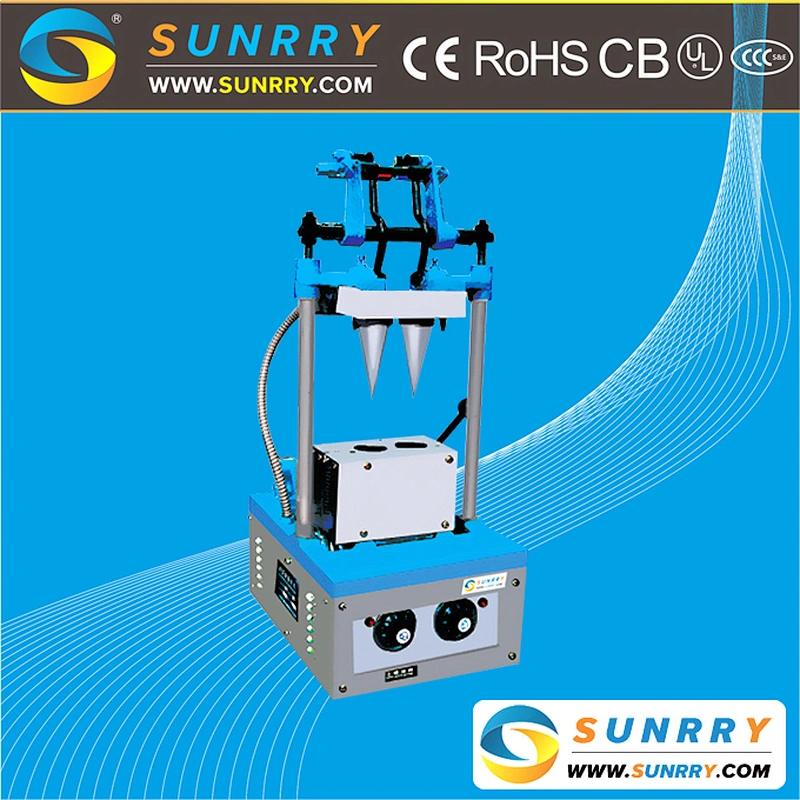 Rolled sugar cone making machine for ice-cream cone rolling