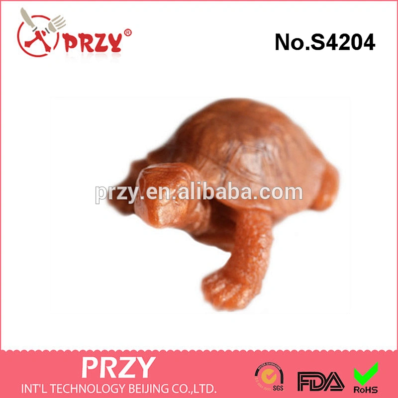 S4204 PRZY Turtle Soap / Tortoise Soap / Box Turtle Soap Mold Silione Mold Wholesale