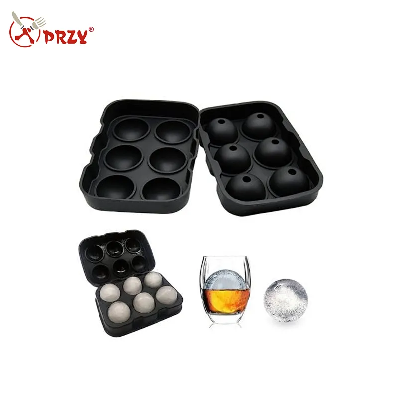 ICE Balls Maker Silicone Mold Round Sphere Tray Mold
