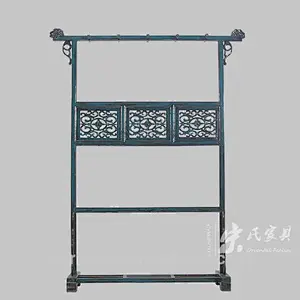 Ming and Qing Dynasties of Chinese classical furniture carved wood coat rack hangers