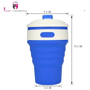 Amazon Hot Sale Outdoor Portable Squeeze Silicone Flexible Foldable Collapsible Sport Water Bottle Wholesale