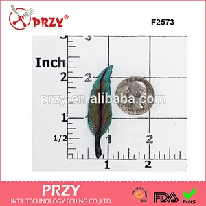 F2573 Feather Silicone Mold Mould Food Safe Fondant Sugar Chocolate Candy Butter Cream Cheese Mint Mould