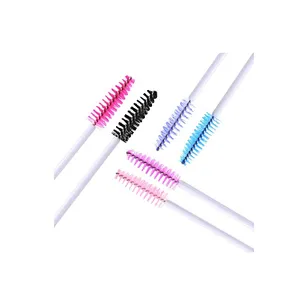 Disposable Makeup Tool,Silicone Eyelash Mascara Brushes