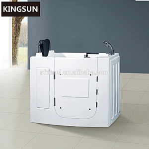 Portable Shower Combo Corner Walk In Low Entry Bath Tub For Elderly